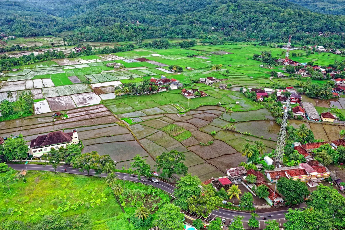 Larantuka port town on the eastern tip of Flores Island, Indonesia